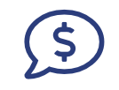 Money word bubbles